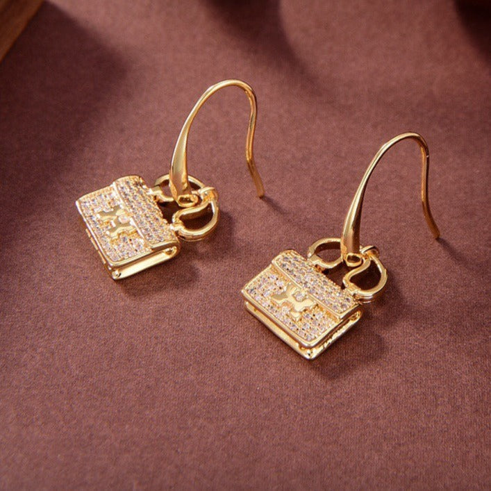[✨Rose💎]BOUCLES D'OREILLES KELLY DIAMOND