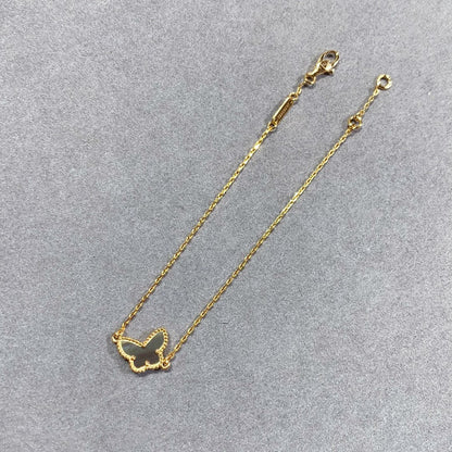 [✨Rose💎]BRACELET PAPILLON À NACRE FONCÉE