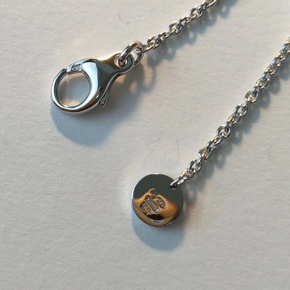 [✨Rose💎] COLLIER ZÉRO 1 EN CÉRAMIQUE NOIRE ET ARGENT