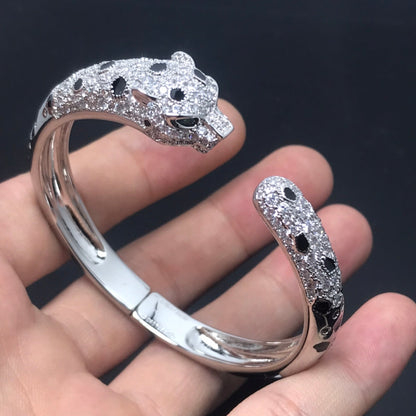[✨Rose💎]PANTHERE GRAND BRACELET DIAMANTS