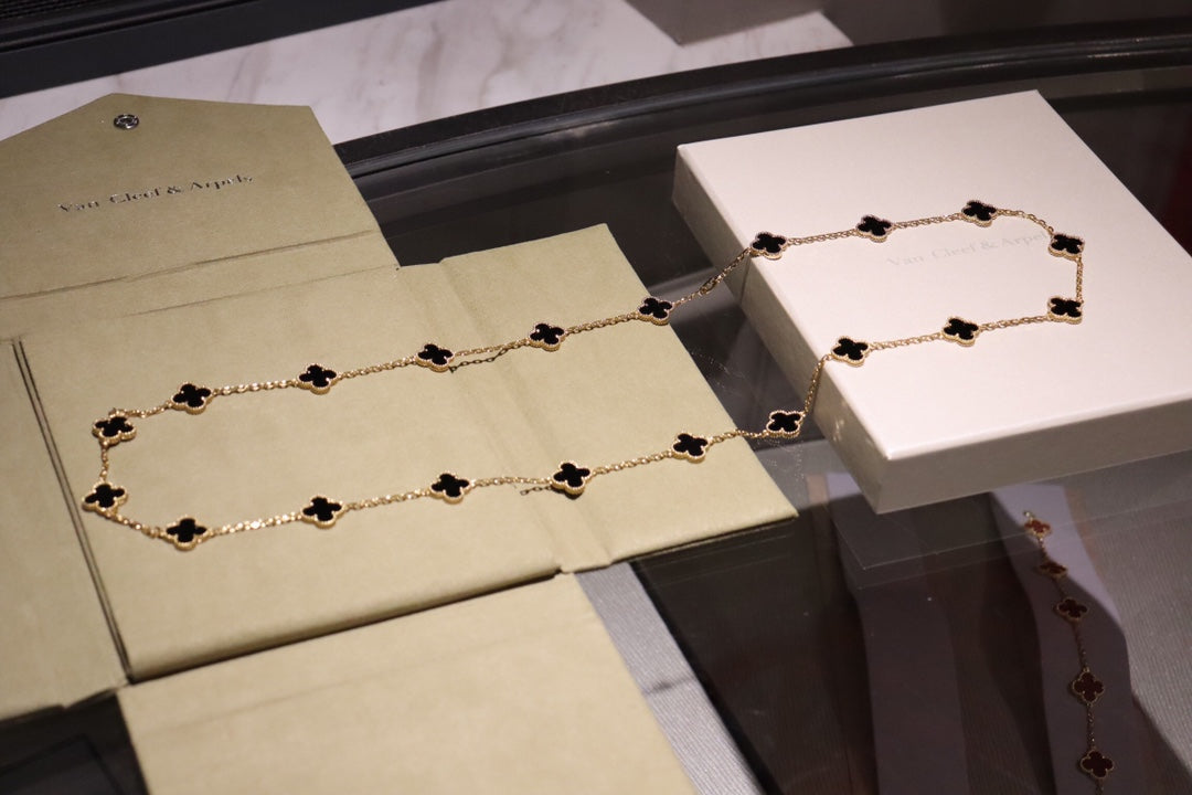 [✨Rose💎]TRÈFLE 20 MOTIFS ONYX OR ROSE
