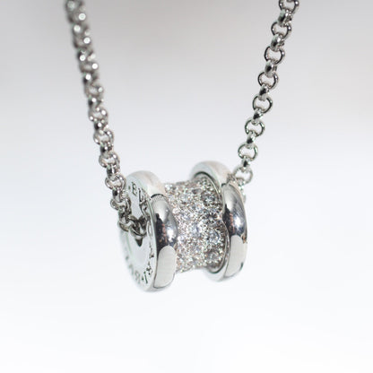 [✨Rose💎] COLLIER ZÉRO 1 ARGENT DIAMANT