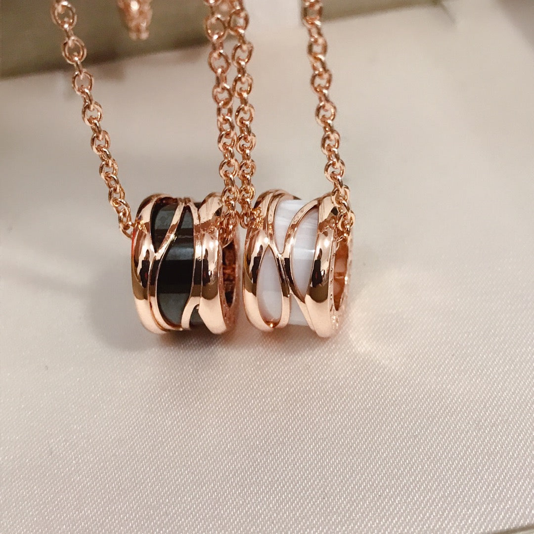 [✨Rose💎]ZERO 1 QUATRE BANDES EN CÉRAMIQUE OR ROSE