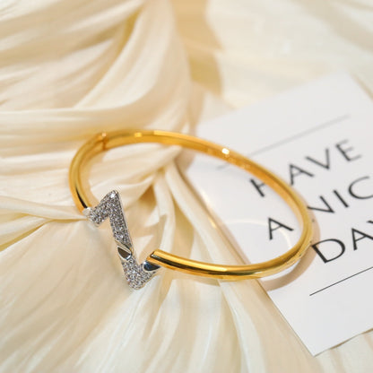 [✨Rose💎]BRACELET EN OR ET DIAMANTS VOLTE UPITE DOWN