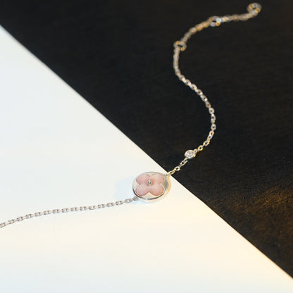 [✨Rose💎]BRACELET ARGENT MOTIF SOLEIL ROSE