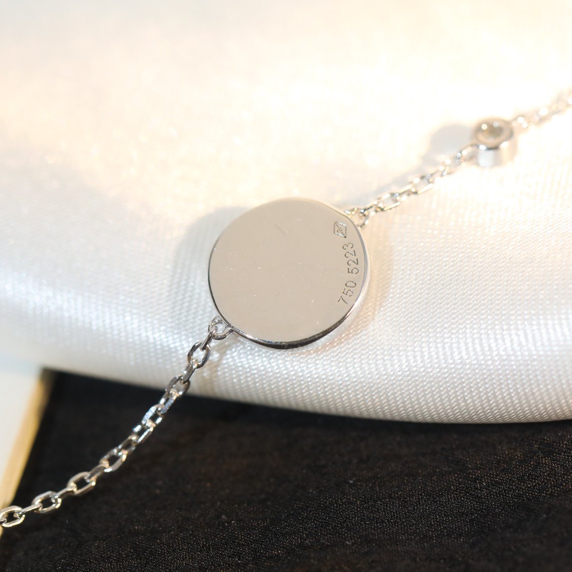 [✨Rose💎]BRACELET ARGENT MOTIF SOLEIL ROSE