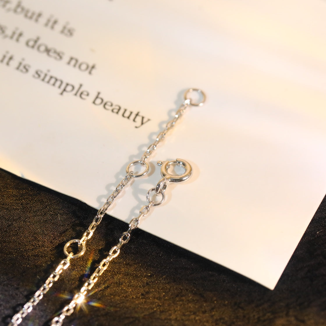 [✨Rose💎]BRACELET ARGENT MOTIF SOLEIL ROSE
