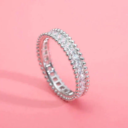 [✨ローズ💎]PERLEE ダイヤモンド シルバーリング