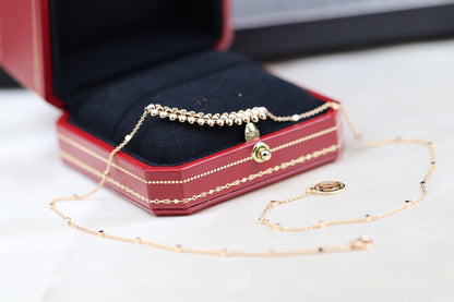 [✨Rose💎] COLLIER CLASH EN OR ROSE 