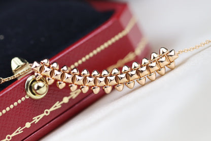 [✨Rose💎] COLLIER CLASH EN OR ROSE 