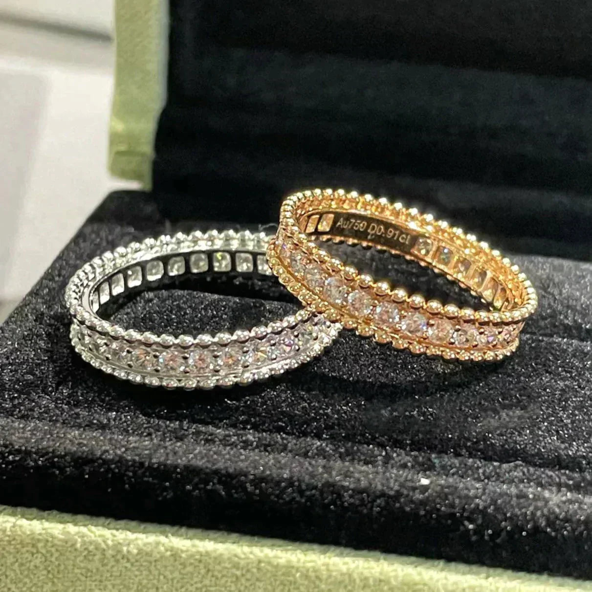 [✨ローズ💎]PERLEE ダイヤモンド ローズゴールド リング