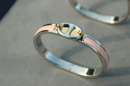 [✨Rose💎]BRACELET ARGENT CLIC CHAINE