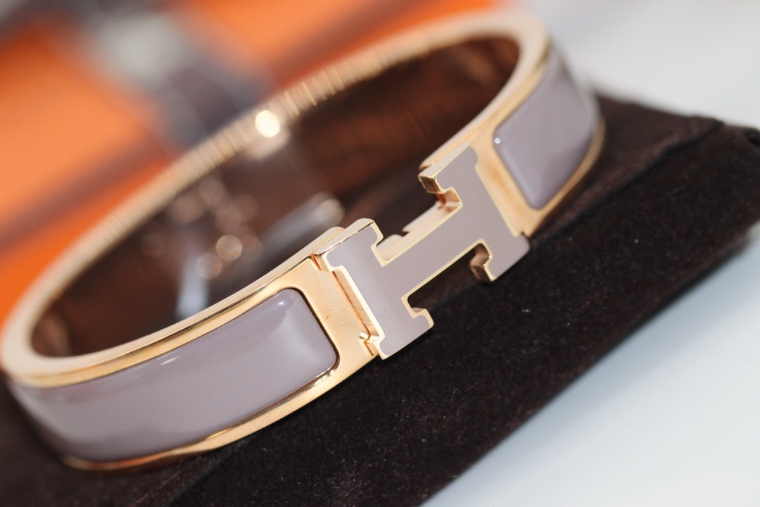 [✨Rose💎] BRACELET H 12MM MARRON