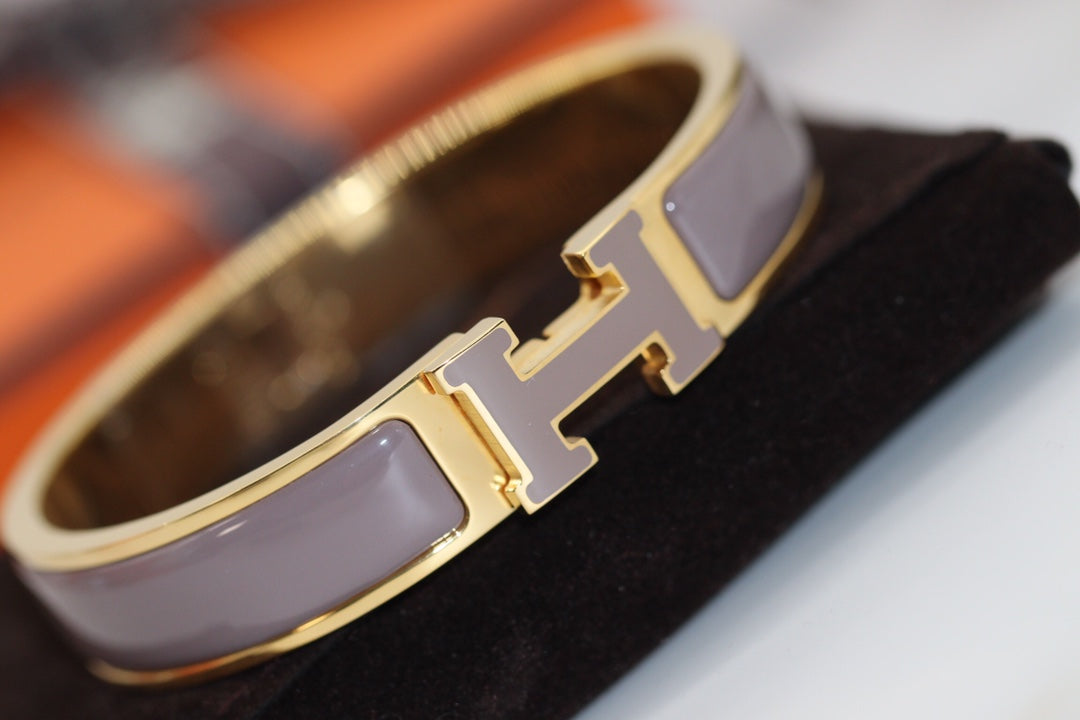 [✨Rose💎] BRACELET H 12MM MARRON