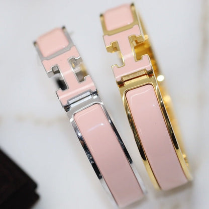 [✨Rose💎] BRACELET H 12MM ROSE