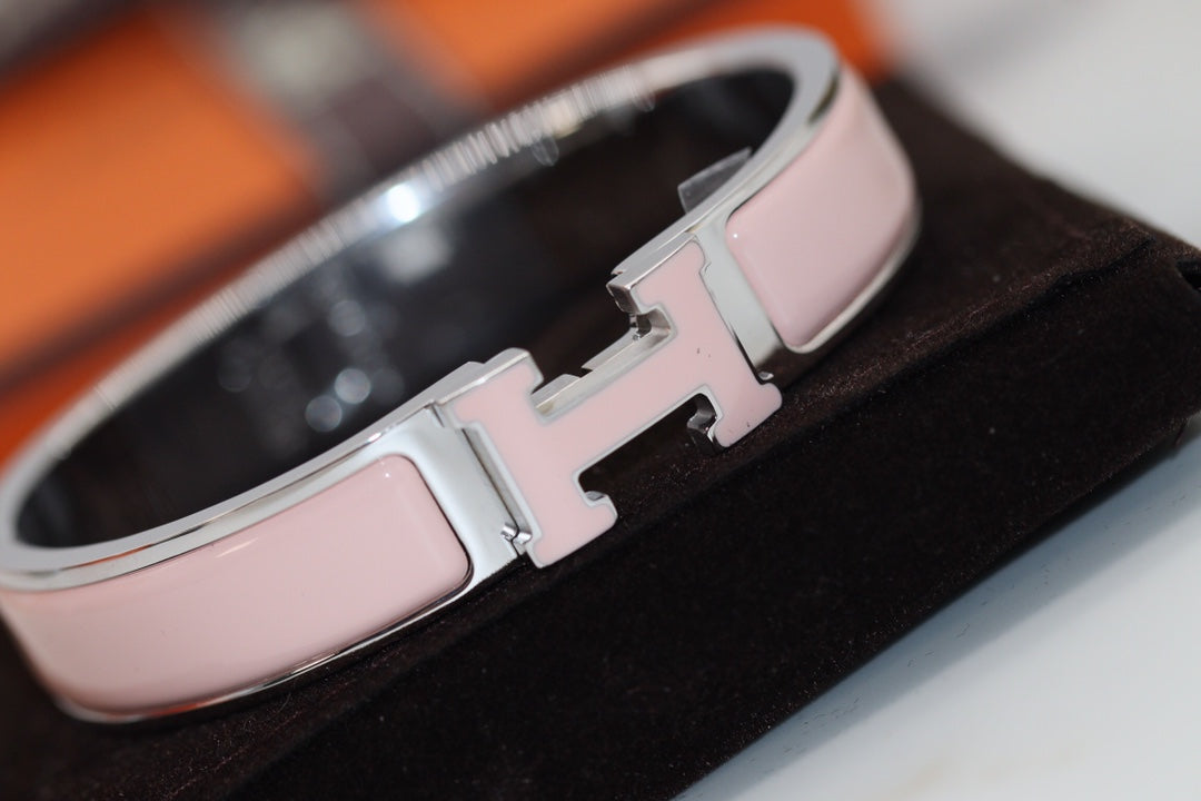 [✨Rose💎] BRACELET H 12MM ROSE
