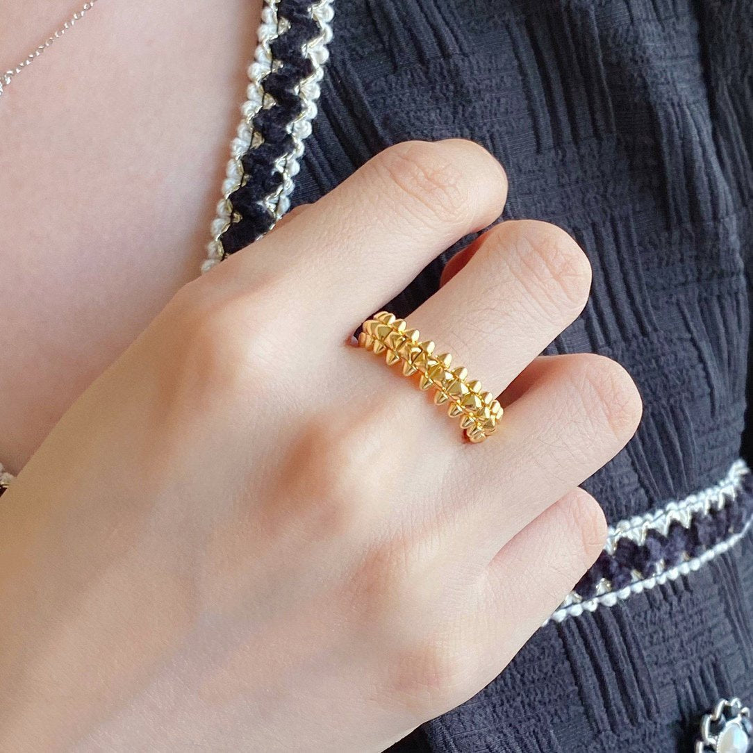 [✨Rose💎]BAGUE CLASH 5,5 MM