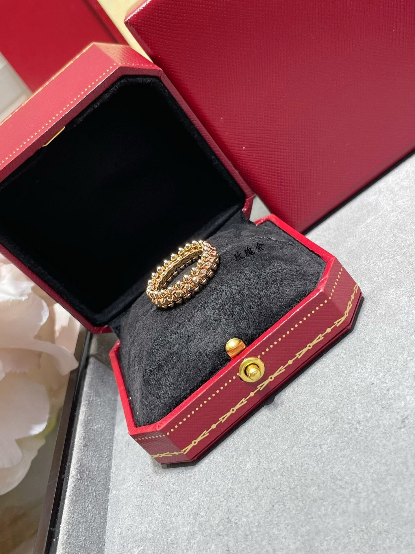 [✨Rose💎]BAGUE CLASH 5,5 MM