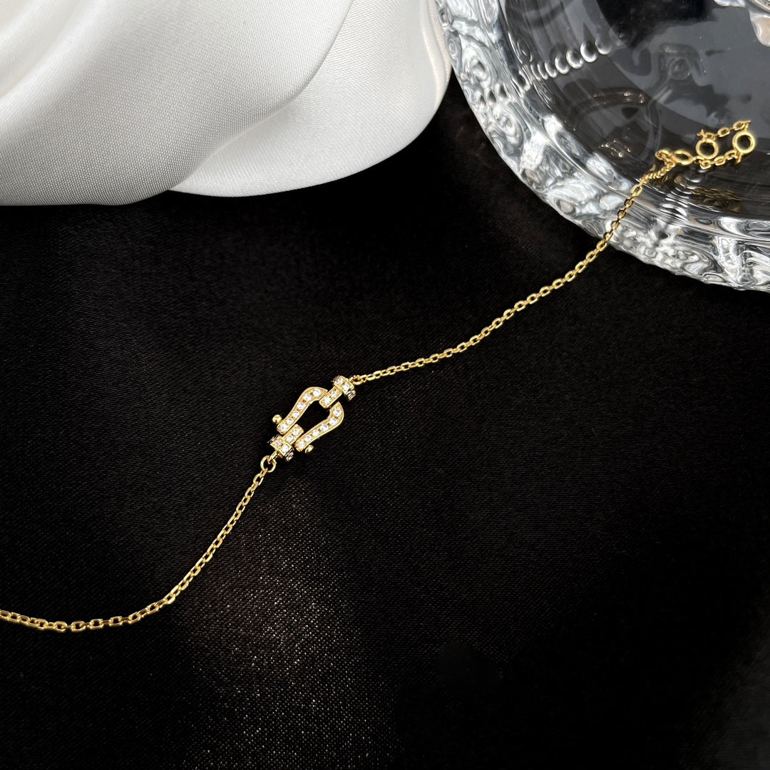 [✨Rose💎]BRACELET PETITE CHAÎNE FORCE 10