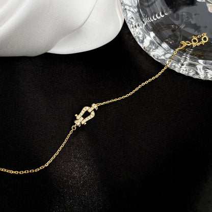 [✨Rose💎]BRACELET PETITE CHAÎNE FORCE 10