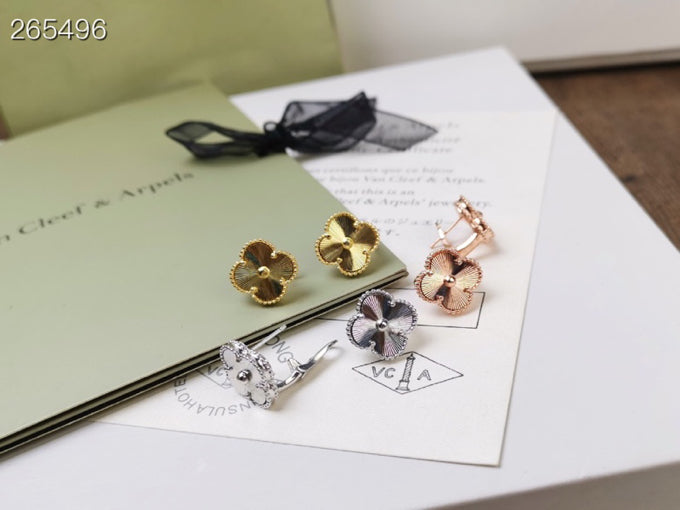 [✨Rose💎]Boucles d'oreilles Clover Medium