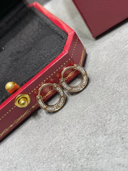 [✨Rose💎]Boucles d'oreilles Love Diamond