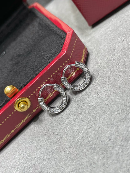 [✨Rose💎]Boucles d'oreilles Love Diamond