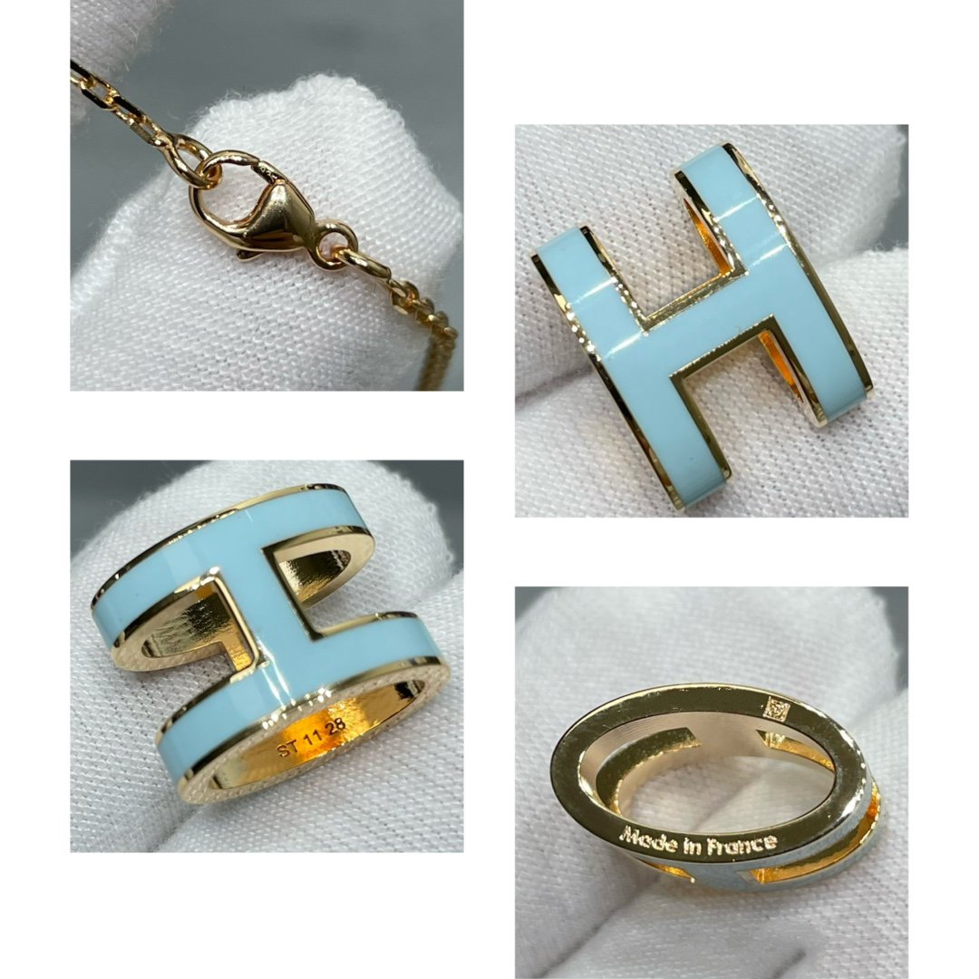 [✨Rose💎]COLLIER BLEU CIEL POP H