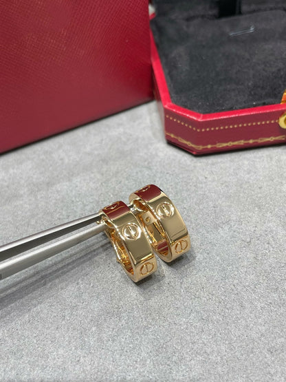 [✨Rose💎]Boucles d'oreilles Love 5,5 mm