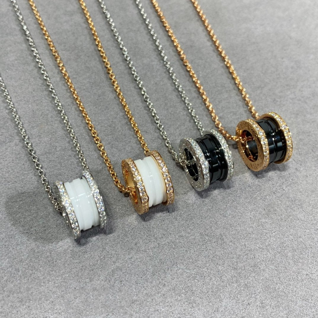 [✨Rose💎] COLLIER EN CÉRAMIQUE DIAMANT ZÉRO 1