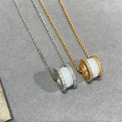 [✨Rose💎] COLLIER EN CÉRAMIQUE DIAMANT ZÉRO 1