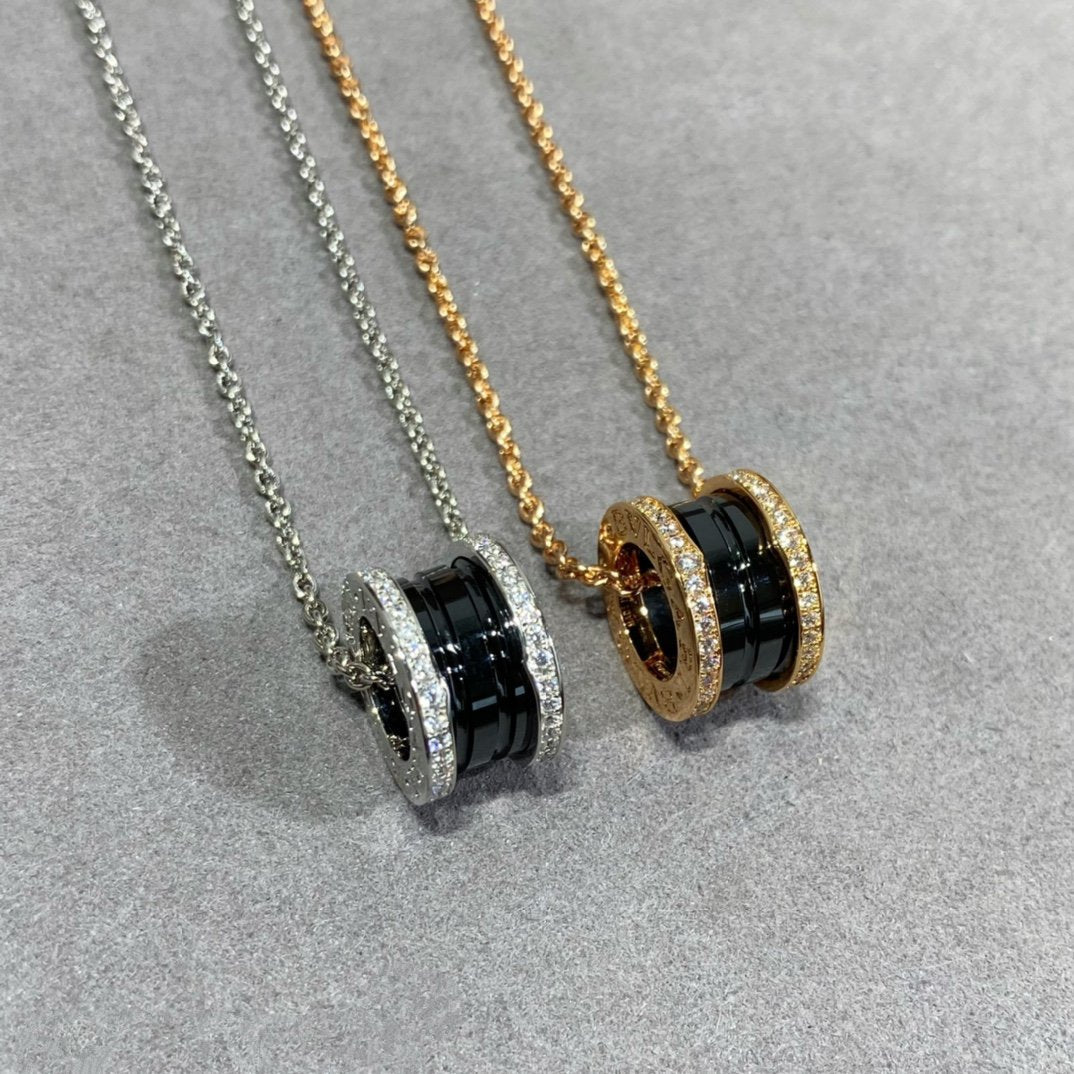 [✨Rose💎] COLLIER EN CÉRAMIQUE DIAMANT ZÉRO 1