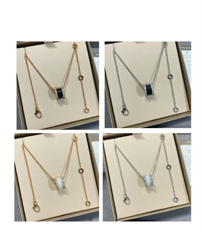 [✨Rose💎] COLLIER EN CÉRAMIQUE DIAMANT ZÉRO 1