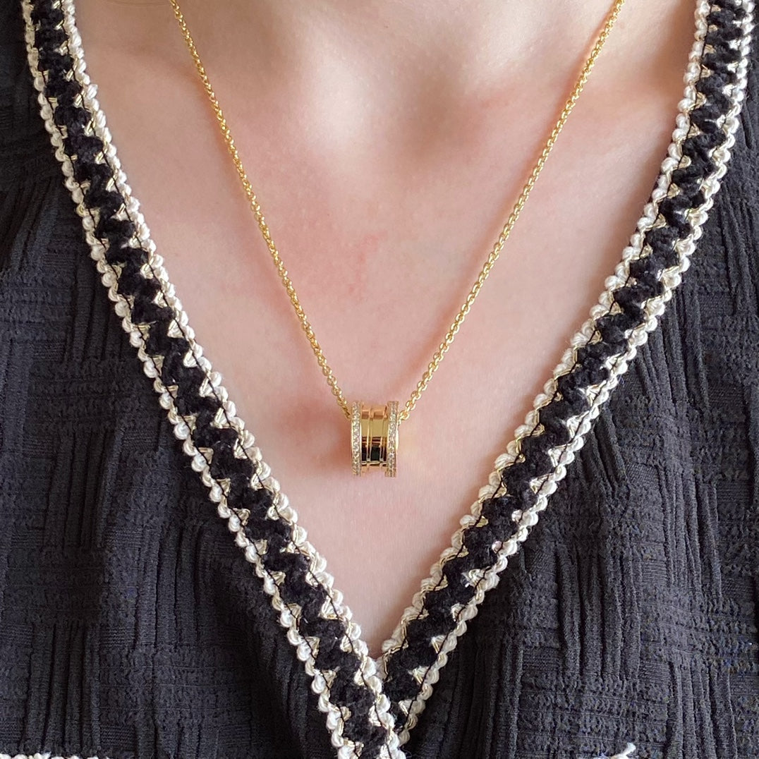 [✨Rose💎] COLLIER DIAMANT ZÉRO 1