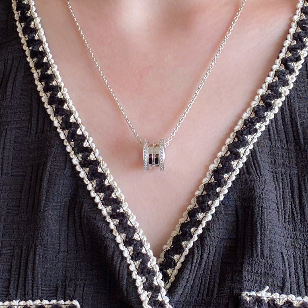[✨Rose💎] COLLIER DIAMANT ZÉRO 1