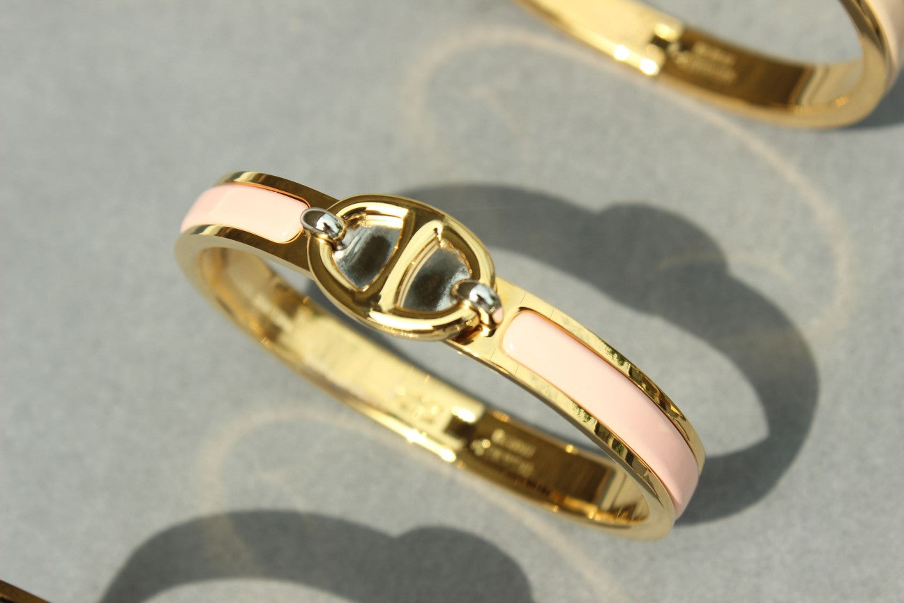 [✨Rose💎]BRACELET CHAÎNE CLIC OR