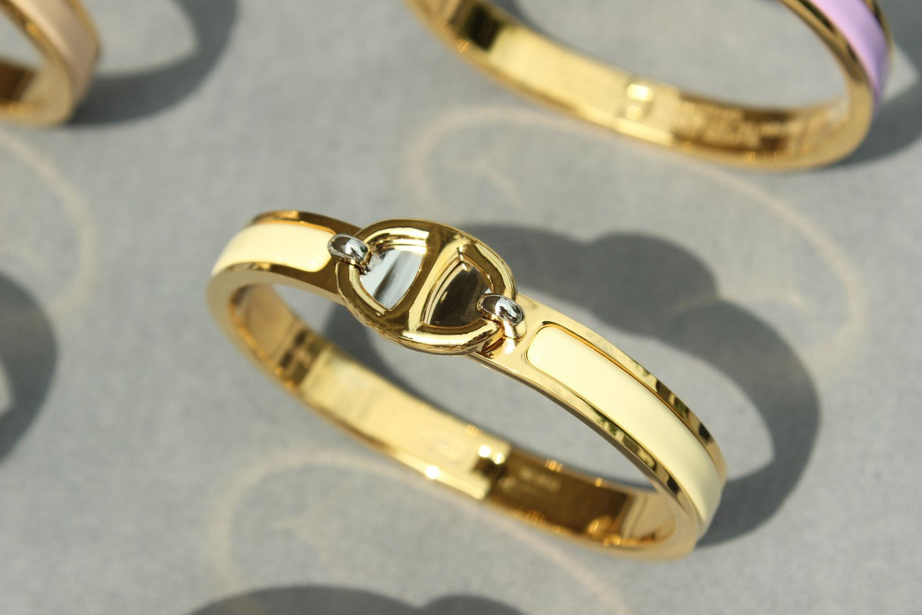 [✨Rose💎]BRACELET CHAÎNE CLIC OR