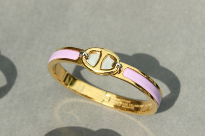 [✨Rose💎]BRACELET CHAÎNE CLIC OR