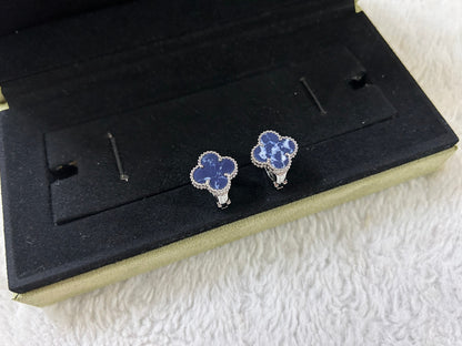 [✨Rose💎]Boucles d'oreilles moyennes en pierre de trèfle