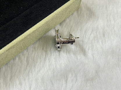 [✨Rose💎]Boucles d'oreilles moyennes en pierre de trèfle