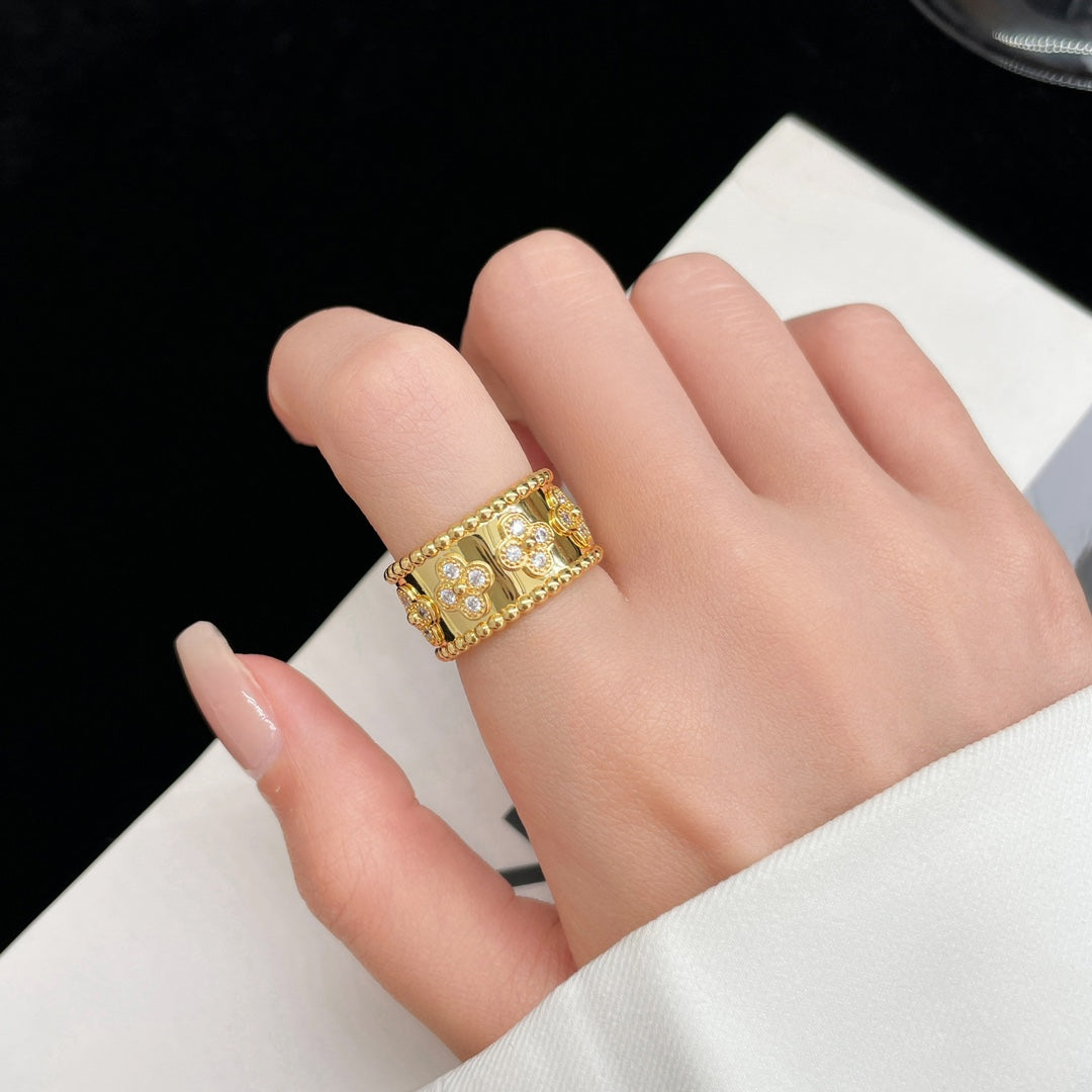 [✨Rose💎] GRANDE BAGUE PERLEE DIAMANT 