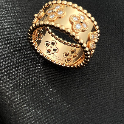 [✨Rose💎] GRANDE BAGUE PERLEE DIAMANT 