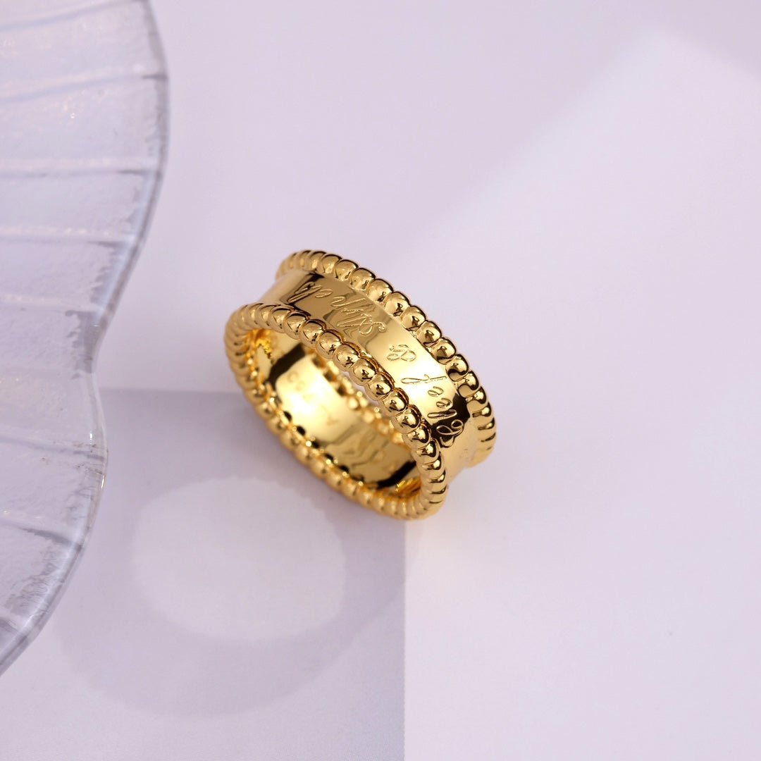 [✨Rose💎]BAGUE SIGNATURE PERLEE