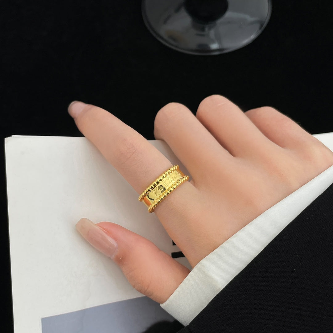 [✨Rose💎]BAGUE SIGNATURE PERLEE