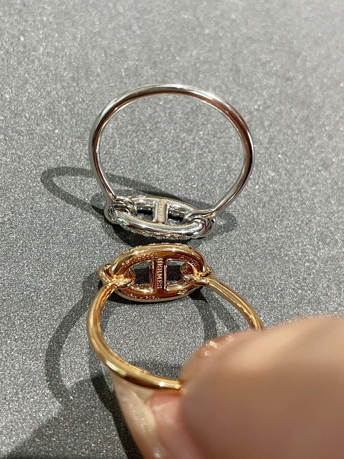 [✨Rose💎]RONDE SMALL DIAMOND RING