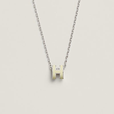 [✨Rose💎]Collier doré émaillé jaune HM CLIC