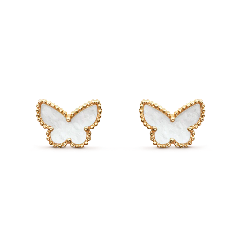 [✨Rose💎] CLOUS D'OREILLES PAPILLON DOUX