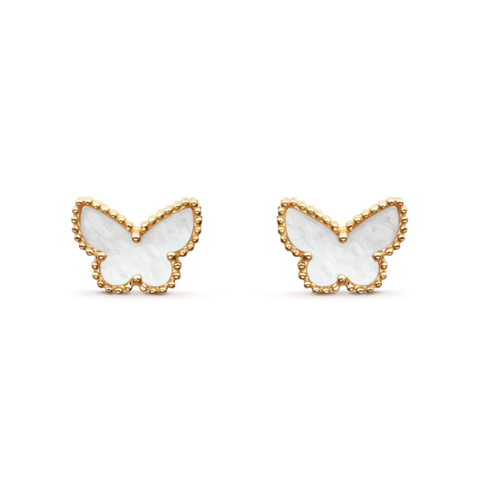 [✨Rose💎]SWEET BUTTERFLY MOP EARSTUDS