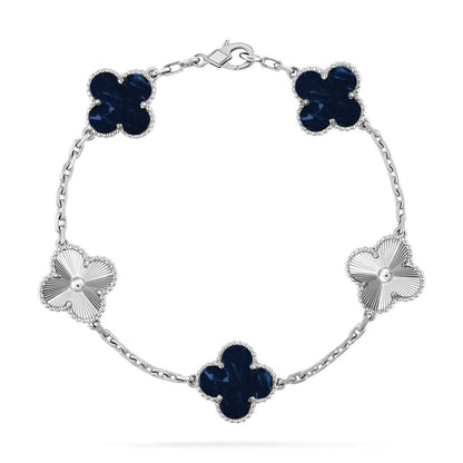 [✨Rose💎]CLOVER 5 MOTIF PIETERSITE BRACELET COLLECTION