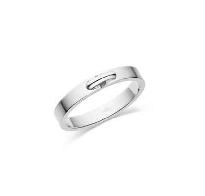 [✨Rose💎]BAGUE ALLIANCE LIENS VIDENCE 3MM